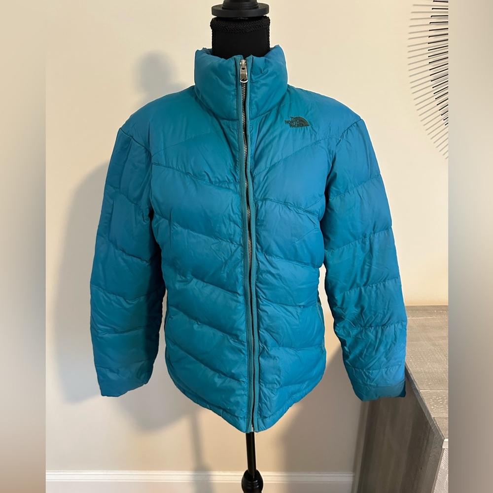 The North Face Blue Puffer Jacket